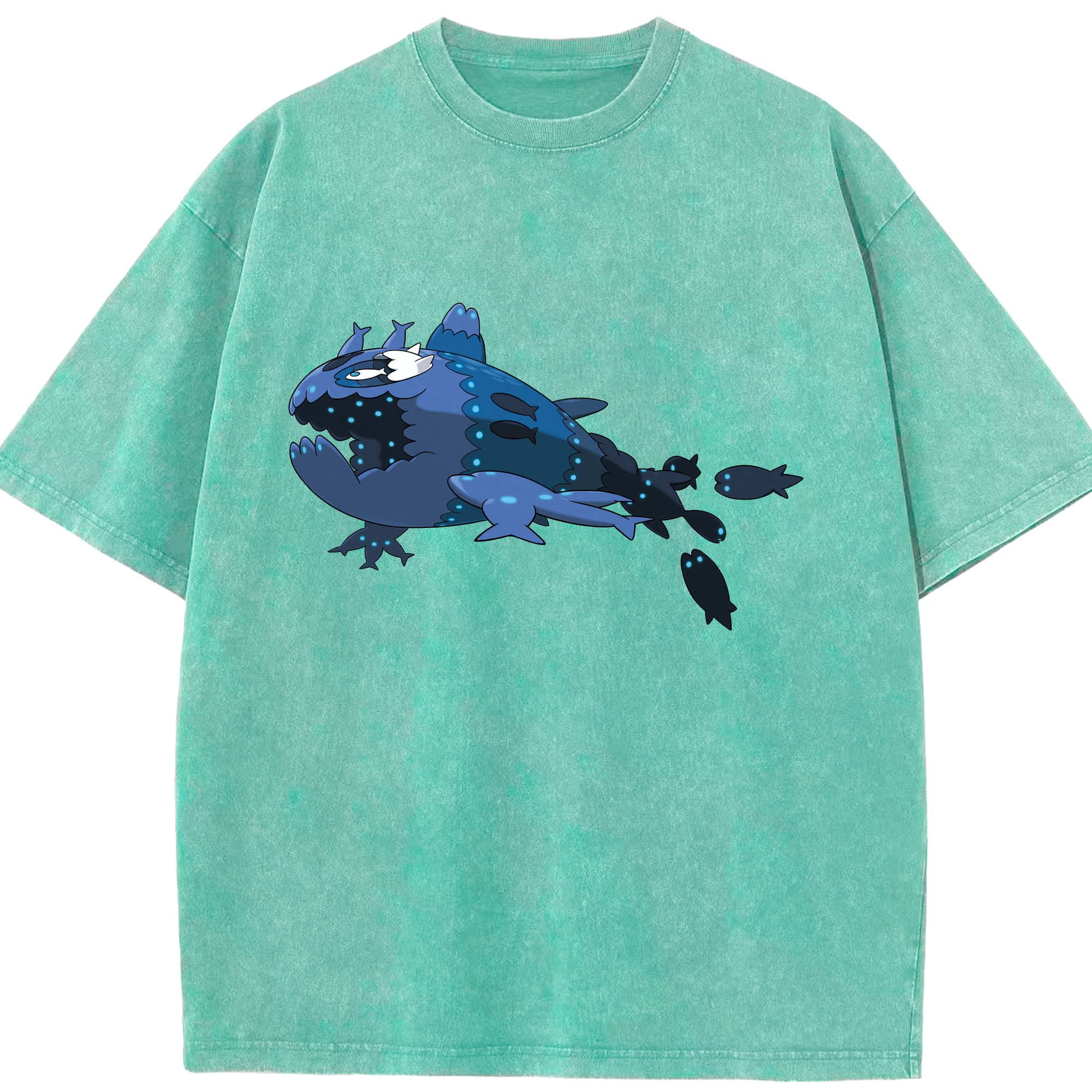 （画像用） ポケットモンスター Pokémon 綿100% ヴィンテージ風 半袖Tシャツ（フロントプリント）